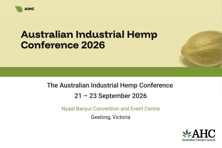 Australian Industrial Hemp Conference Geelong September 2026