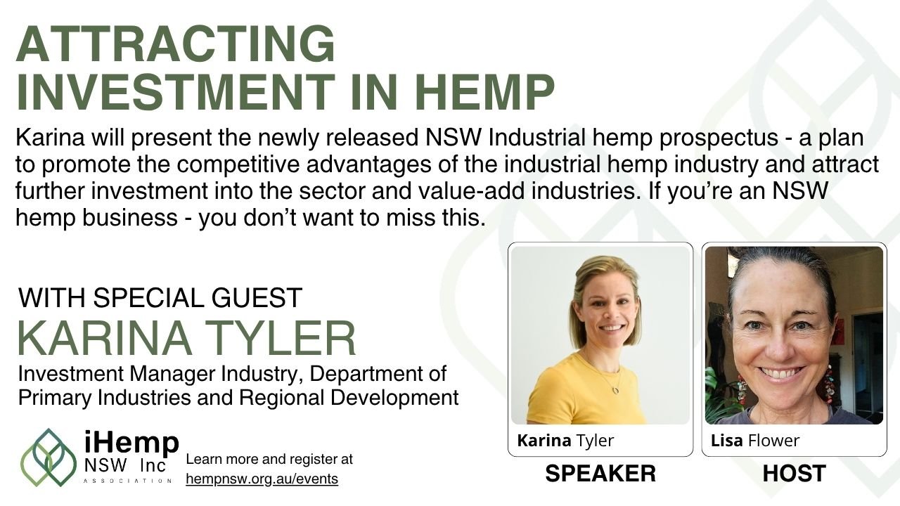Attracting Investment in Hemp