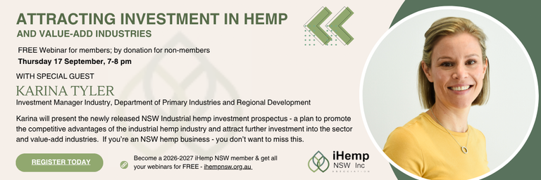Attracting Investment in Hemp