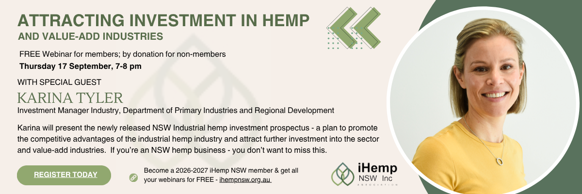 Attracting Investment in Hemp
