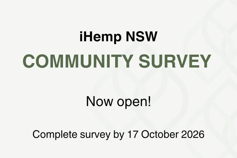 iHemp NSW Community Survey 2026-2027