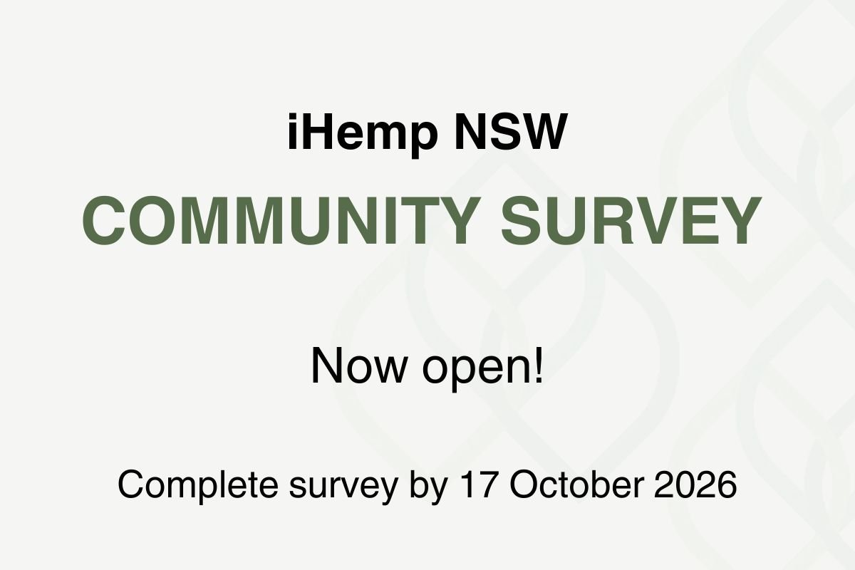 iHemp NSW Community Survey 2026-2027