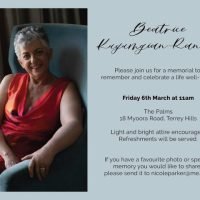 Beatrice Kuyumgian-Rankins funeral 6 March