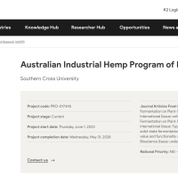 $2.5 Million Investment into Australia’s Industrial Hemp Future